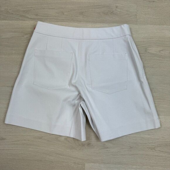 Spanx Pull On Shorts On The Go 6" Womens XL White 20375R - Picture 4 of 5